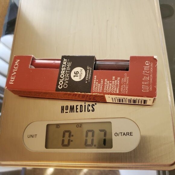 Revlon Colorstay Overtime Lipcolor 005 Infinite Raspberry 16 Hr Wear W/Vitamin E - Picture 6 of 6